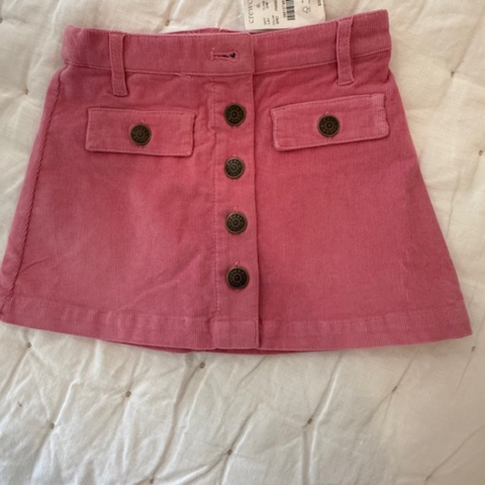 J Crew Kids Skirt (Pink & Denim) Size 4